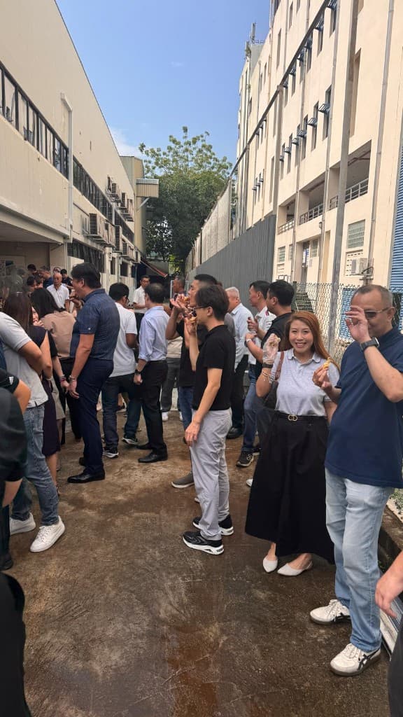 Durian Party with CommScope — July 10, clients gathering