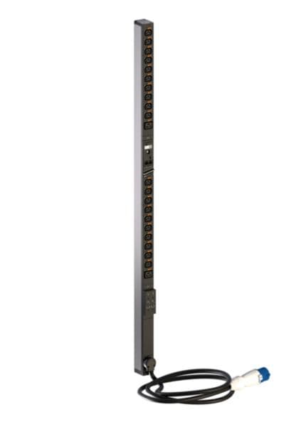 Intelligent PDU, switched (Base version), Zero-U, 1 phase 32A, 20 C13 outlets + 2 C19 outlets, with cord locking