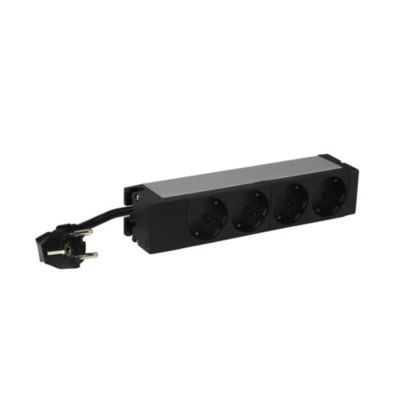 LCS³ 10" PDU 1U 4 x 2P+E german standard with 1m power supply cord