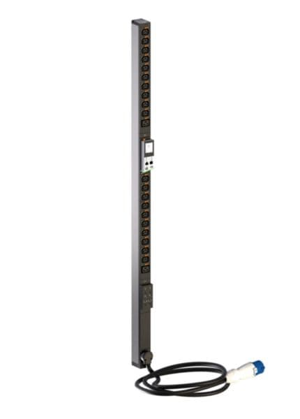 Intelligent PDU, switched (Node version), Zero-U, 1 phase 32A, 20 C13 outlets + 2 C19 outlets, with cord locking