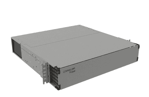 SYSTIMAX Propel 2RU sliding tray fiber panel, accepts Propel ULL modules or adapter packs