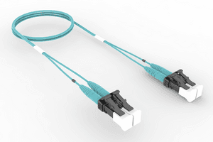 CommScope OM4 LC/UPC to LC/UPC, Fiber Patch Cord, 1.6 mm Duplex, Riser