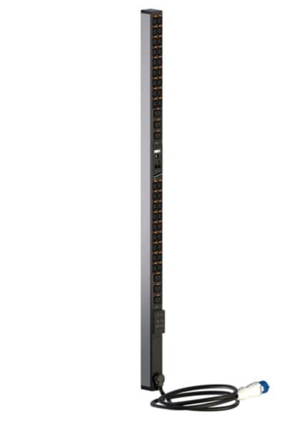 Intelligent PDU, metered (Base version), Zero-U, 1 phase 32A, 36 HD C13 outlets + 6 C19 outlets, with cord locking