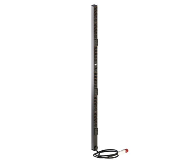 Intelligent PDU, metered (Base version), Zero-U, 3 phase 32A, 36 HD C13 outlets + 12 C19 outlets, with cord locking