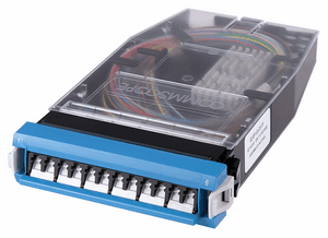 CommScope G2 Splice Cassette, 12LC/UPC with internal shutters, OS2, with 250um pigtails, Method B Enhanced