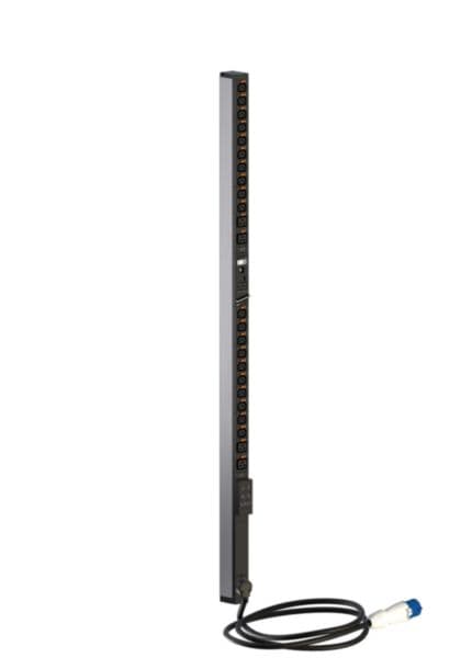 Intelligent PDU, metered (Base version), Zero-U, 1 phase 32A, 20 C13 outlets + 4 C19 outlets, with cord locking