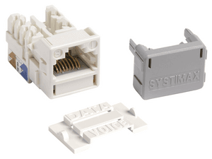 SYSTIMAX MGS400 Cat6 UTP Jack — White