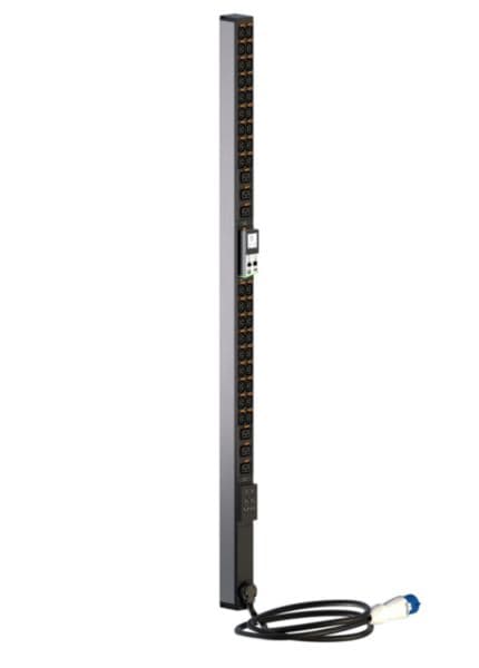 Intelligent PDU, metered (Node version), Zero-U, 1 phase 32A, 36 HD C13 outlets + 6 C19 outlets, with cord locking